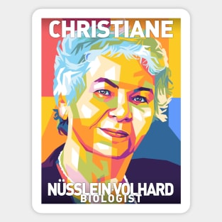Christiane Nusslein Volhard Sticker